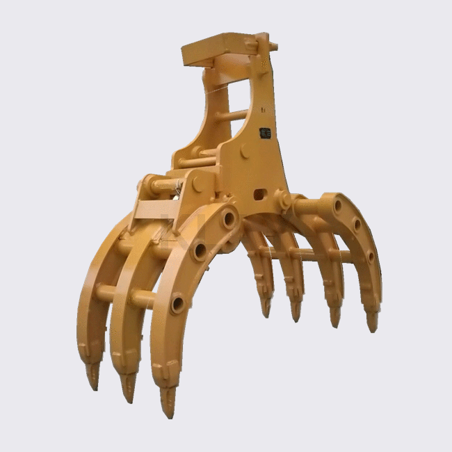 Mechanical Grapple for Hydraulic Excavators Attachment parts