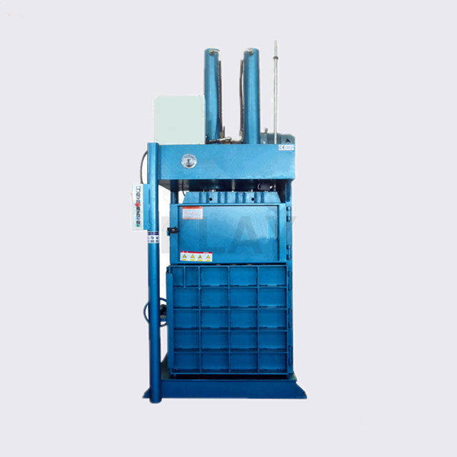 Vertical Hydraulic Baler for Waste Paper Plastic Fiber 