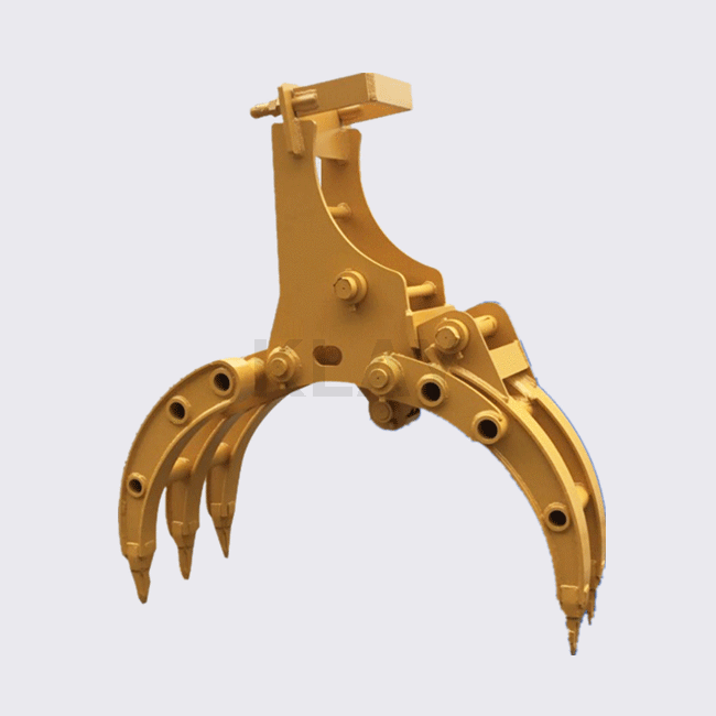 Mechanical Grapple for Hydraulic Excavators Attachment parts